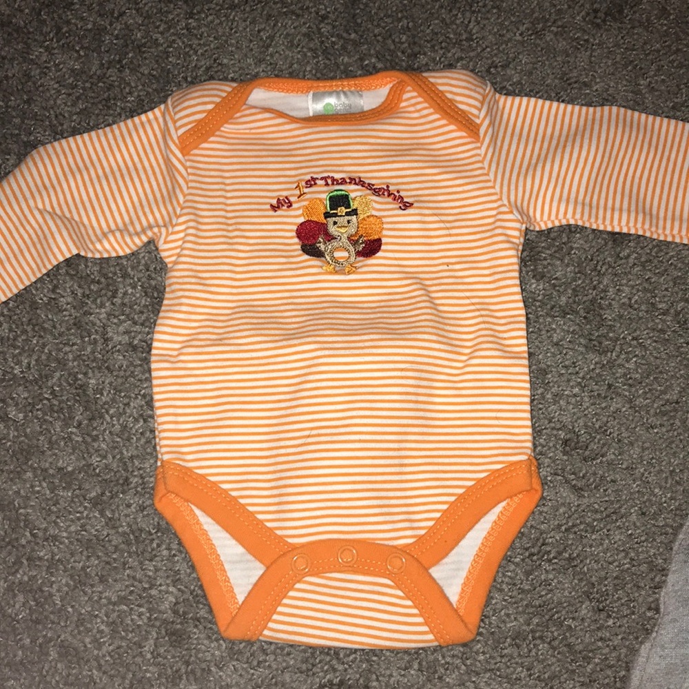 She already had her first thanksgiving